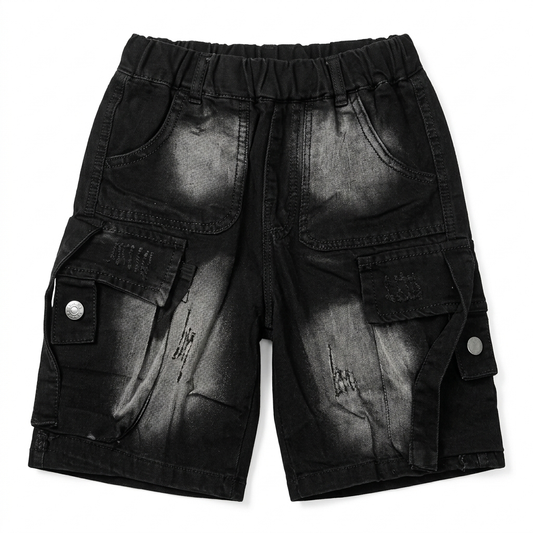Boys' imported denim shorts