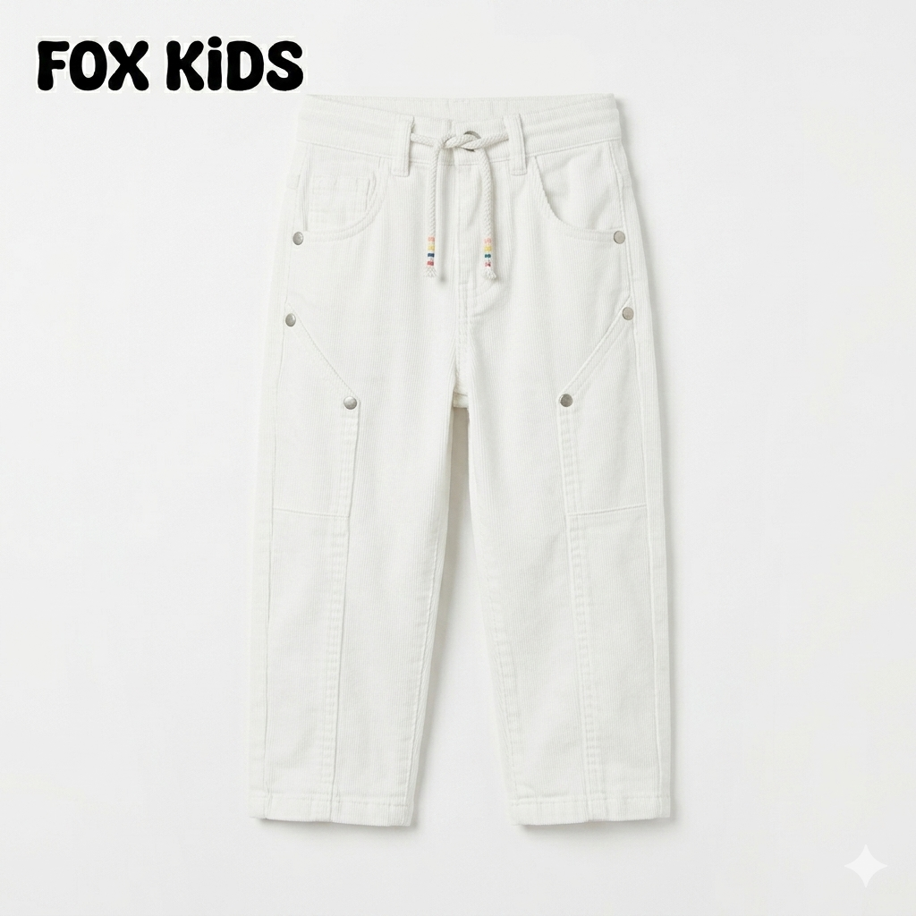 Children's boys' pants from Fox Kids featuring comfortable fabric and adjustable waistband, suitable for casual wear.