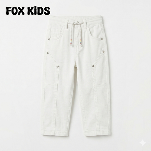 Children's boys' pants from Fox Kids featuring comfortable fabric and adjustable waistband, suitable for casual wear.
