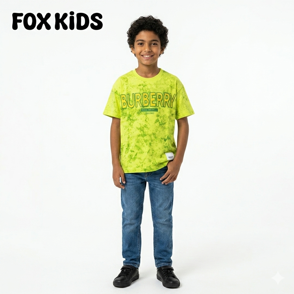 Bright Fox Kids children's T-shirt with colorful design and comfortable fit, perfect for casual wear.