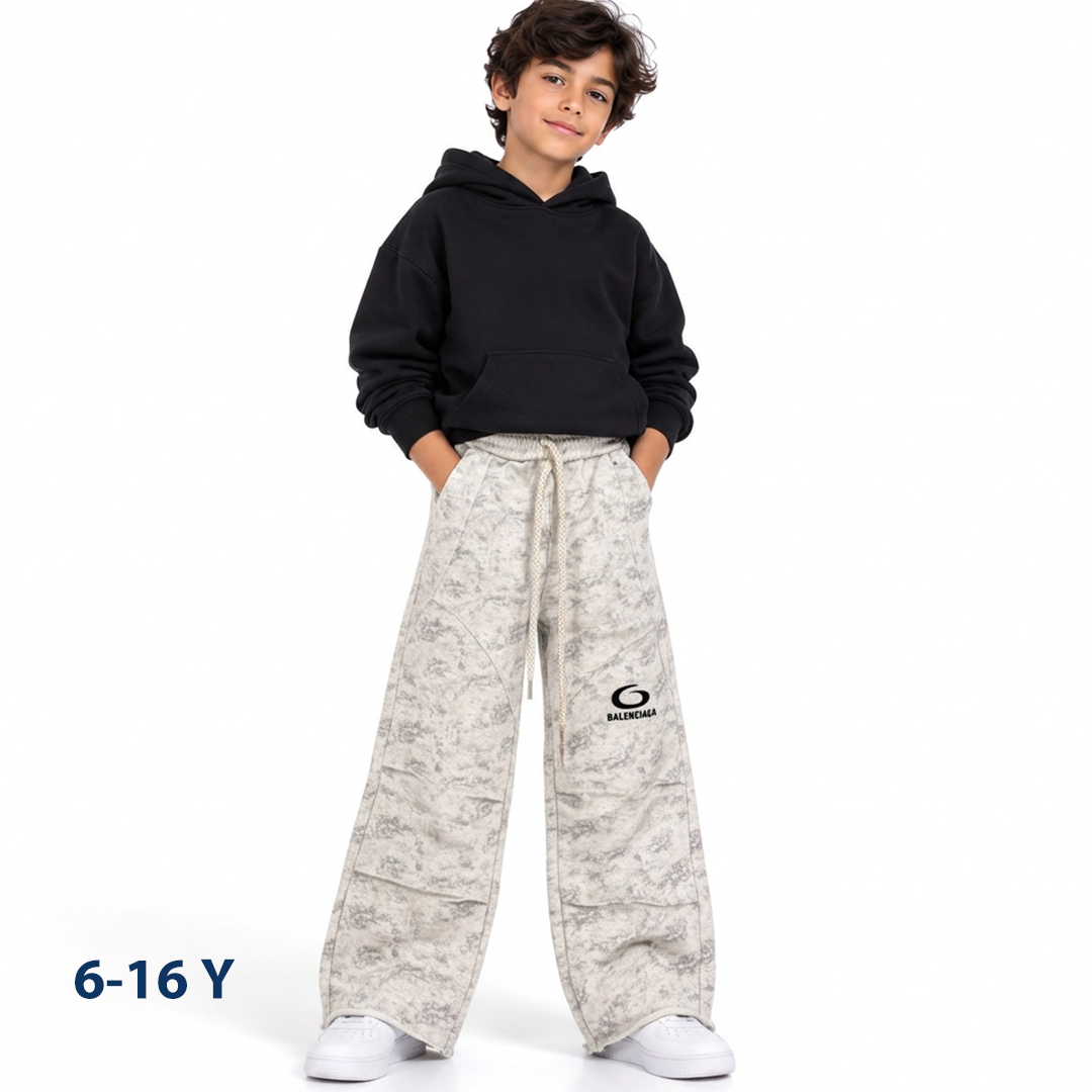 Boys Sweatpants Wide -Leg