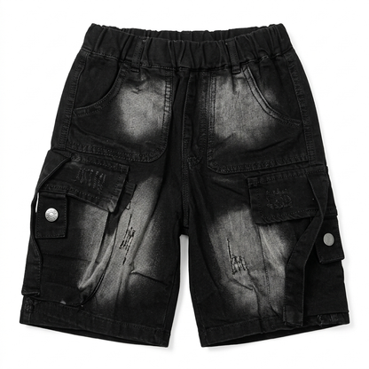 Boys' imported denim shorts
