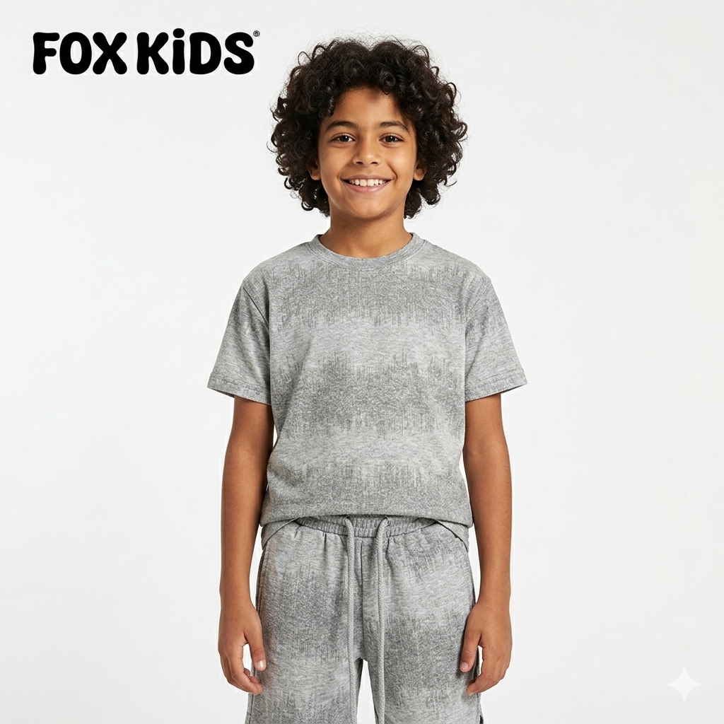 Fox Kids children's romper featuring soft, comfortable fabric and colorful design, perfect for everyday wear.