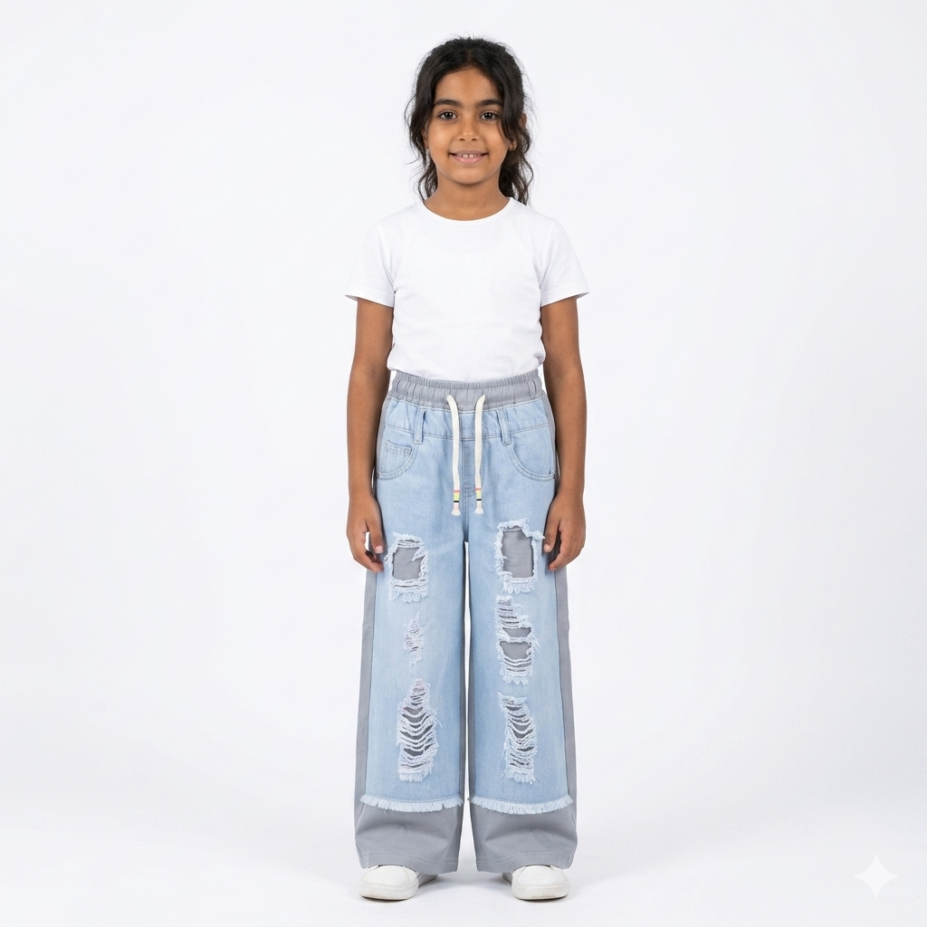 Pink girls' pants from Fox Kids featuring a comfortable fit and stylish design, suitable for casual wear.