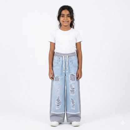 Pink girls' pants from Fox Kids featuring a comfortable fit and stylish design, suitable for casual wear.