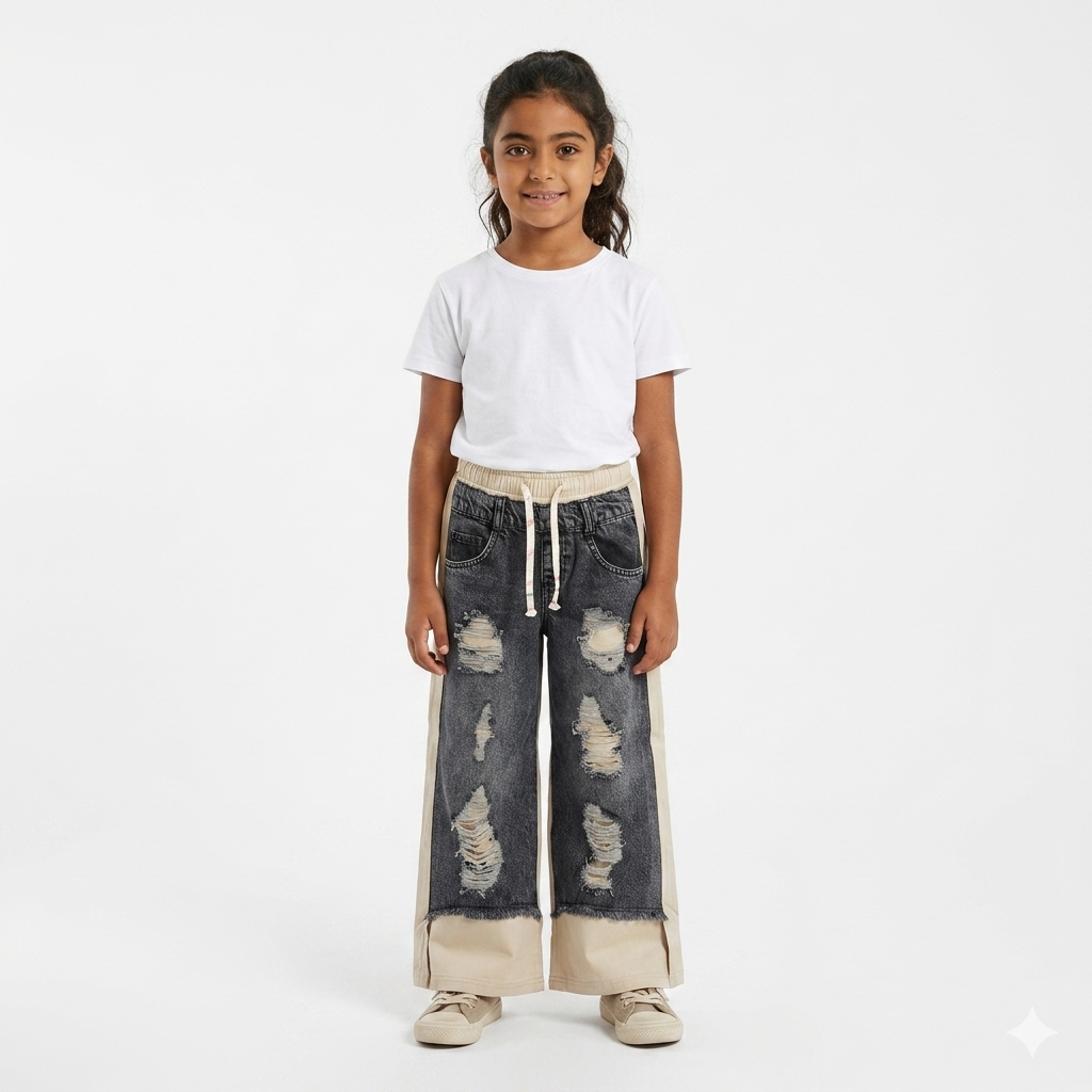 Pink girls' pants from Fox Kids featuring comfortable fabric and stylish fit, suitable for casual wear.