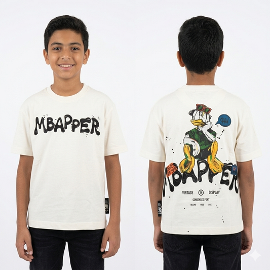 Colorful Fox Kids boys' T-shirt with playful design, made from soft fabric, perfect for everyday wear.
