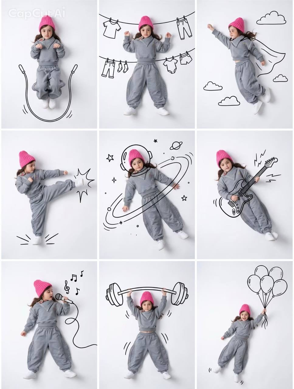 Girl suit