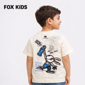 Bright Fox Kids children's T-shirt featuring colorful design and comfortable fabric, ideal for boys.