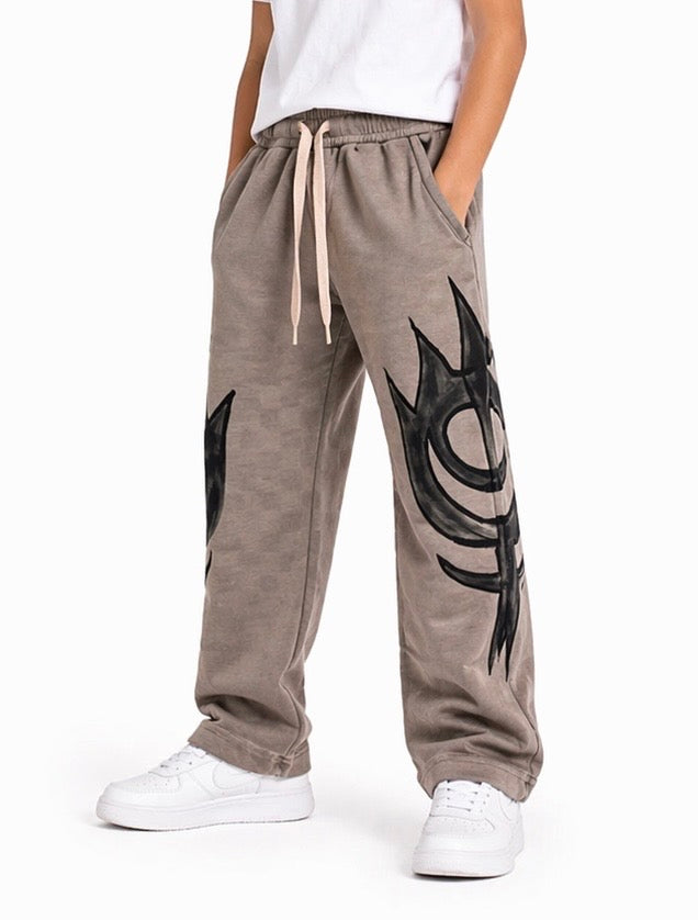 Fox Kids سويت بانت أولادي (kids' cotton pajamas) with colorful cartoon print, comfy and suitable for children.