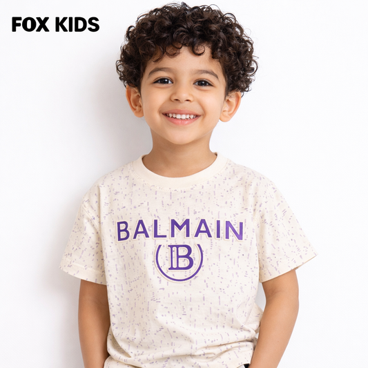 Bright Fox Kids boys' T-shirt with colorful graphic print, soft fabric, and comfortable fit.