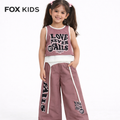 Pink girls' socks from Fox Kids featuring playful patterns, designed for comfort and everyday wear.