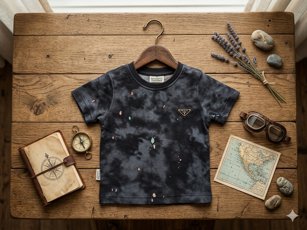 Bright baby T-shirt from Fox Kids featuring colorful design, soft cotton fabric, and comfortable fit for little children.
