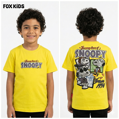 Brightly colored Fox Kids children's T-shirt with playful design, featuring the brand logo and comfortable fabric.