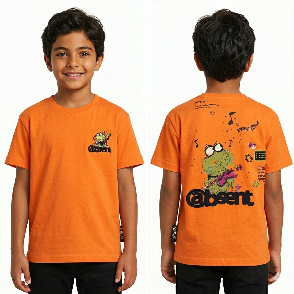 Fox Kids تيشرت أولادى with colorful graphic design, soft fabric, and comfortable fit for kids.