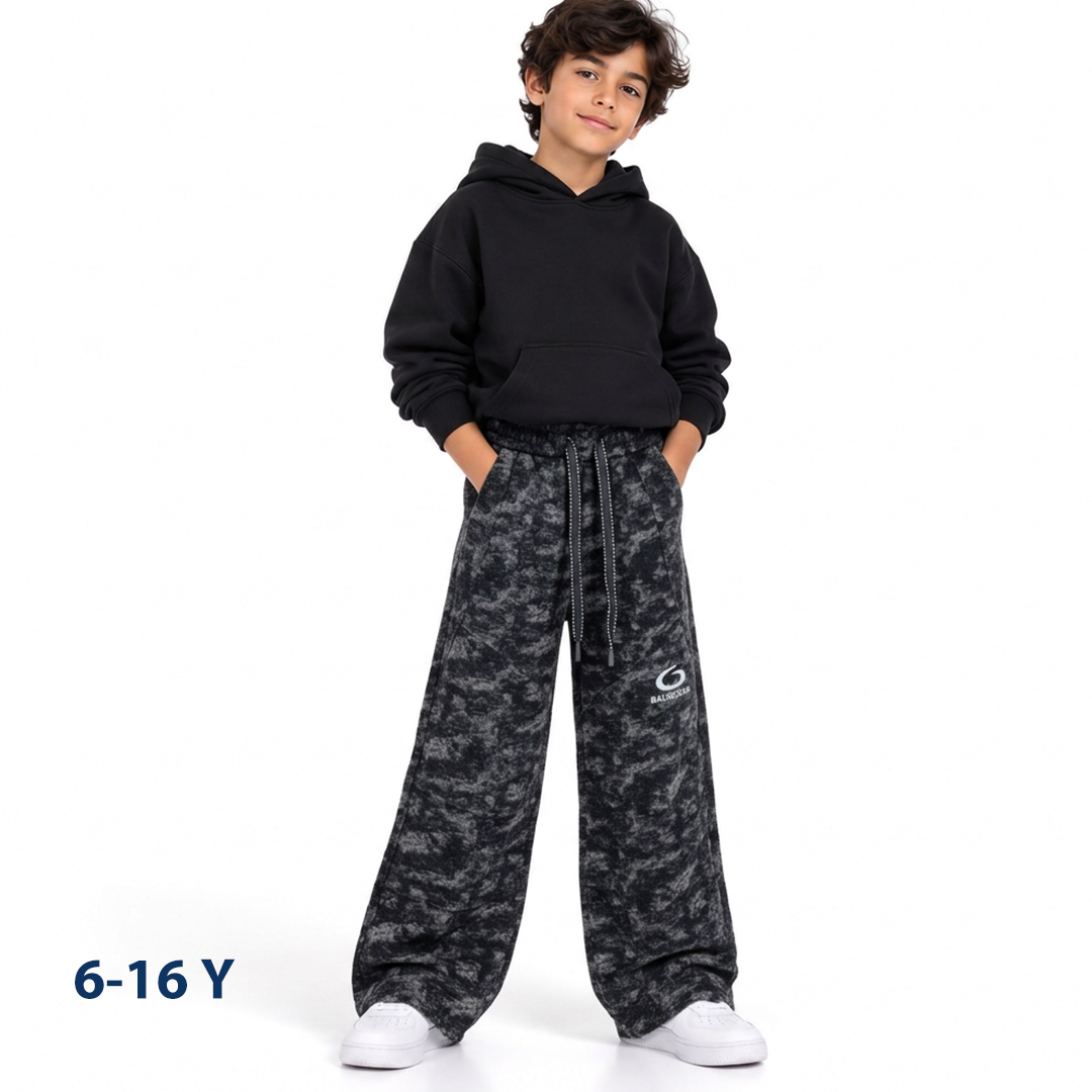 Boys sweatpants wide - Leg