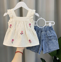 Cute baby girl clothing set from Fox Kids featuring a colorful, comfortable outfit for infants, perfect for everyday wear.
