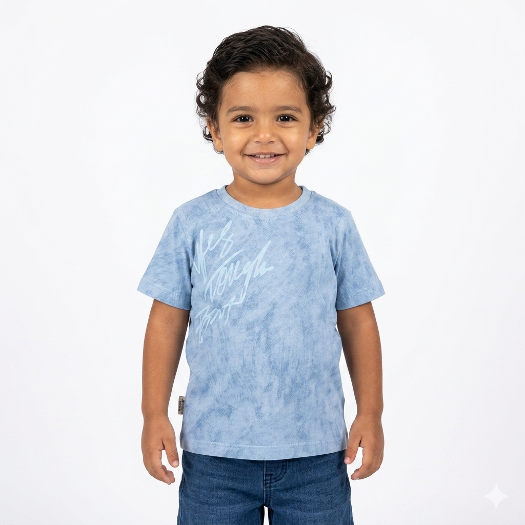 Pink baby T-shirt from Fox Kids with playful design, soft fabric, and comfortable fit for infants.