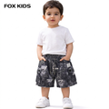 Baby boys' waterproof shorts by Fox Kids, made of lightweight fabric with elastic waistband for comfortable fit.