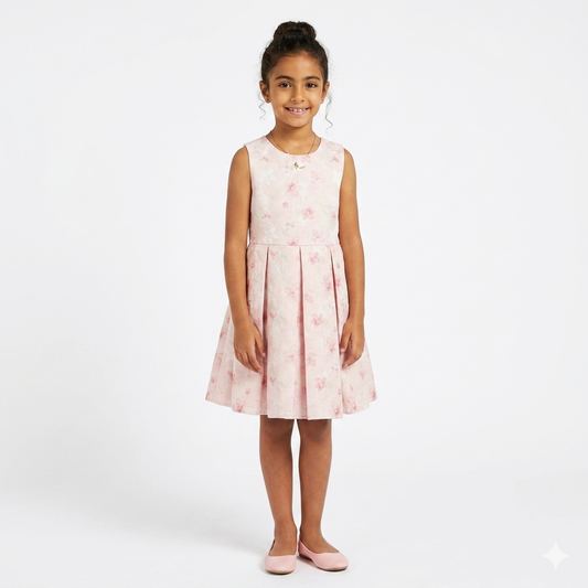 Girls' floral dress
