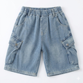 Imported boys' denim shorts