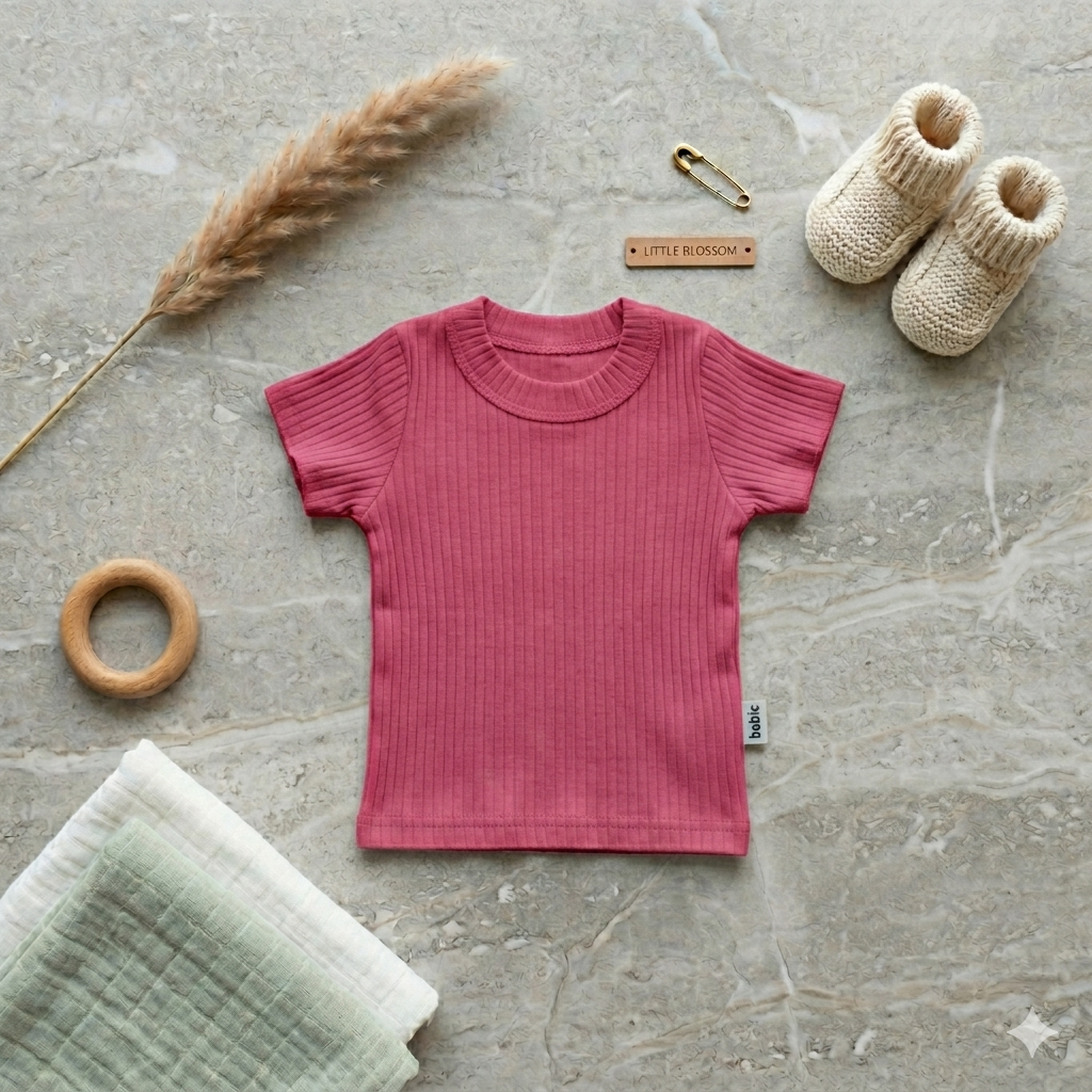 Pink girls' top by Fox Kids featuring a comfortable design and soft fabric, perfect for casual wear.