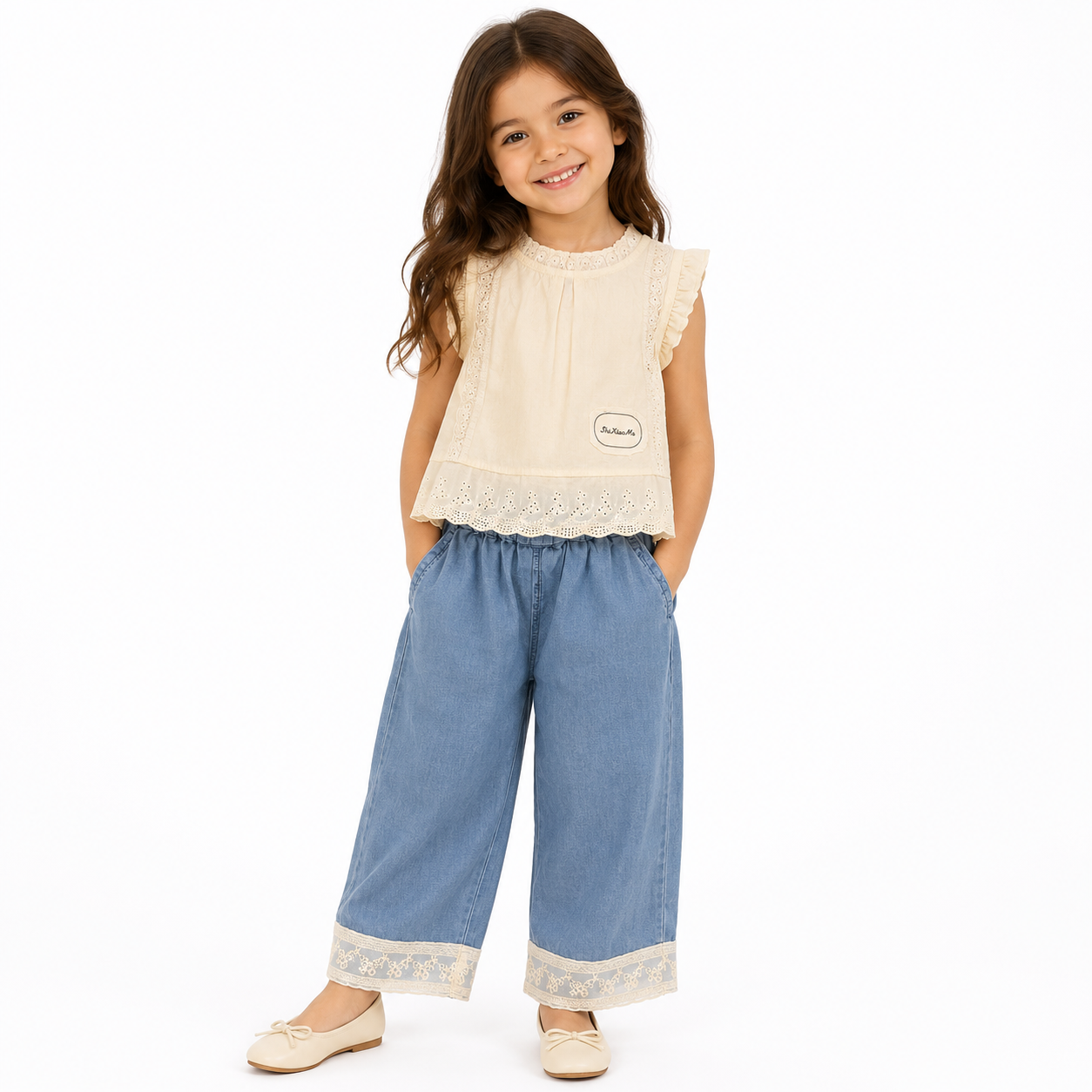 girls' imported suit
