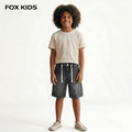 Children's denim shorts by Fox Kids, featuring classic blue jeans fabric and a comfortable fit, suitable for boys.