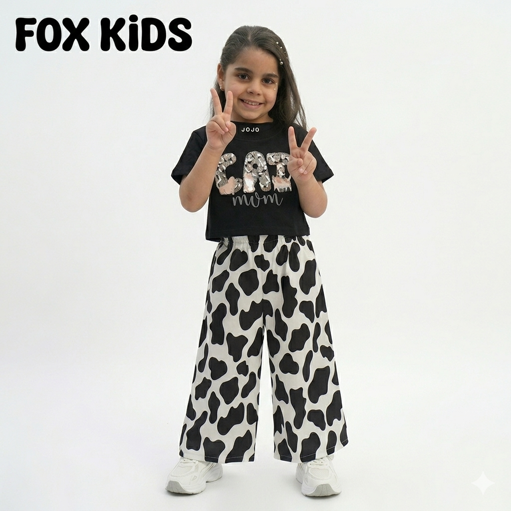Cute girls' cotton socks by Fox Kids featuring colorful patterns and comfortable fit for everyday wear.