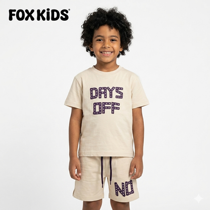 Fox Kids boys' shorts in soft fabric, featuring a comfortable elastic waistband and stylish design.