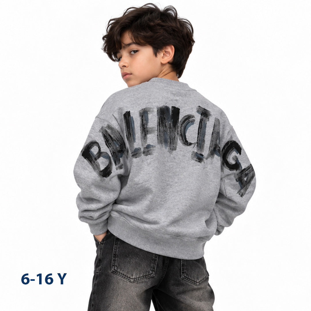 Sweat shirt round boys
