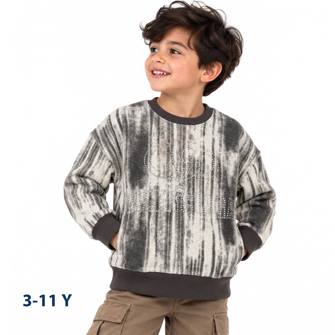 Sweat shirt round boys