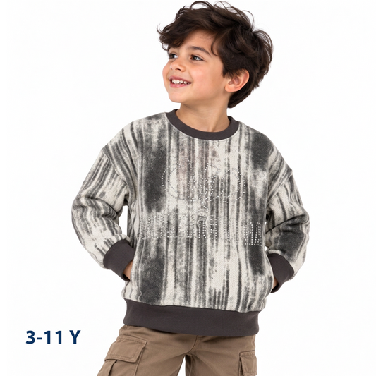 Sweat shirt round boys