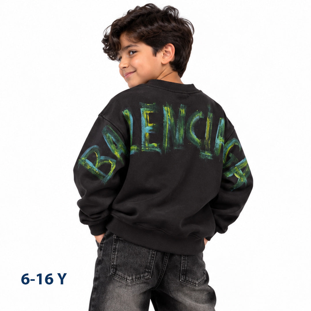 Sweat shirt round boys