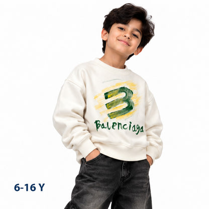 Sweat shirt round boys