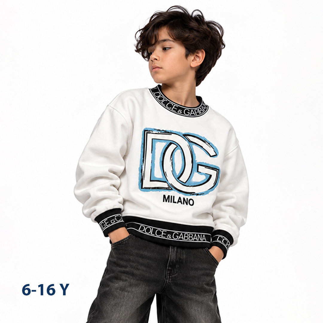 Sweat shirt boys round